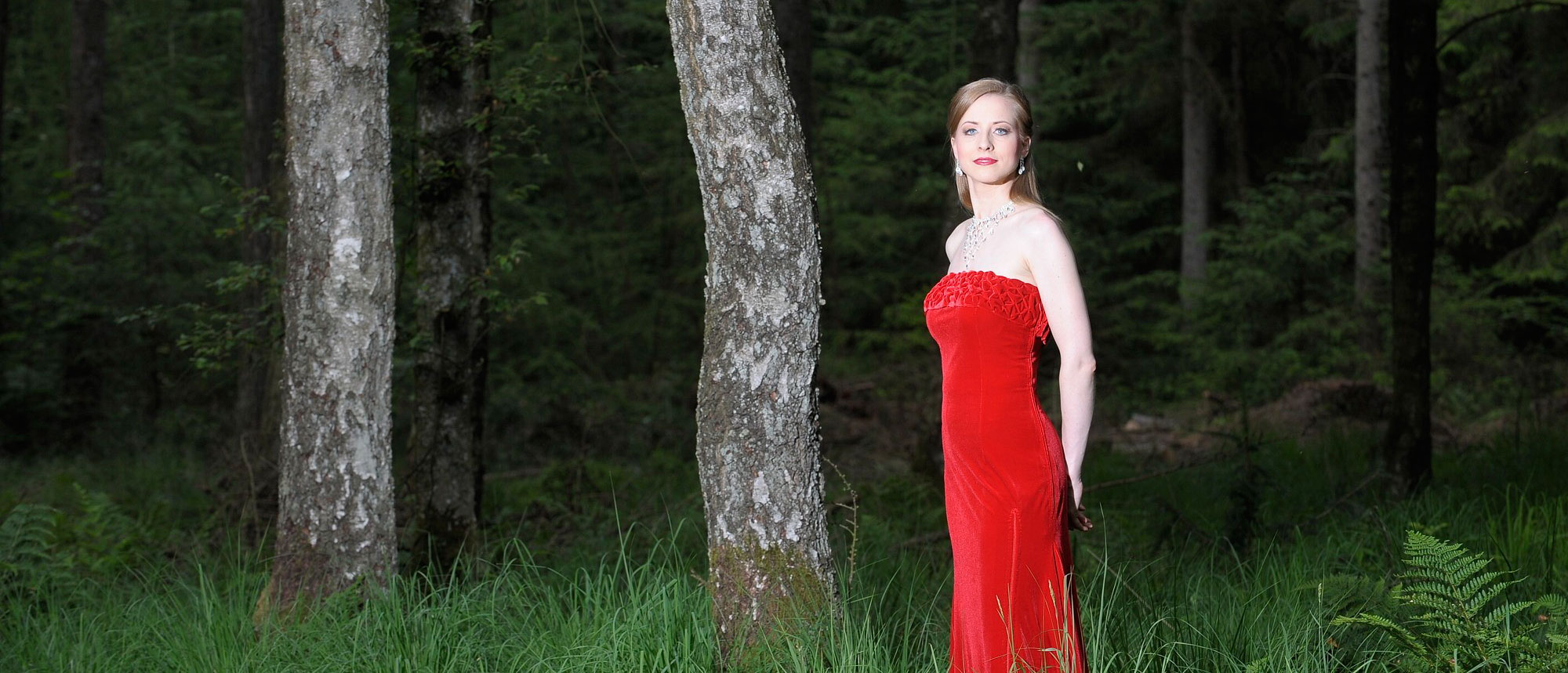 Marret Winger im Wald